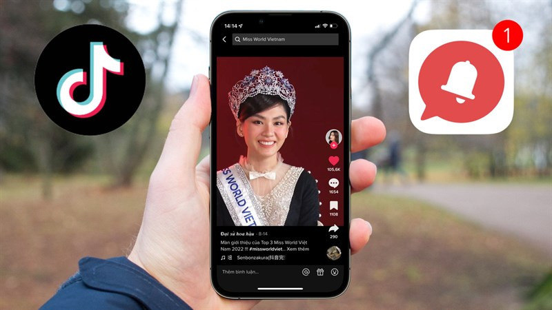 Đổi âm thanh thông báo trên Tiktok