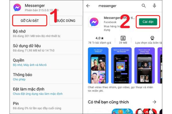 Cách khắc phục các lỗi khi Messenger không hiện bong bóng chat Cách khắc phục các lỗi khi Messenger không hiện bong bóng chat