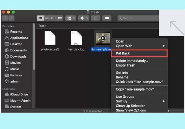 Kiểm tra thùng rác trên MacOS của bạn bước 3 Kiểm tra thùng rác trên MacOS của bạn bước 3