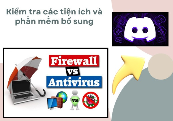 Kiểm tra các tiện ích và phần mềm bổ sung