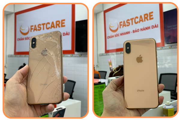 Thay vỏ iPhone Xs