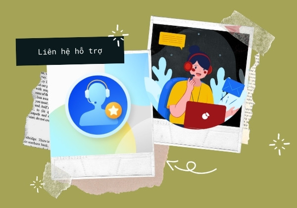 Liên hệ hỗ trợ kỹ thuật từ Messenger