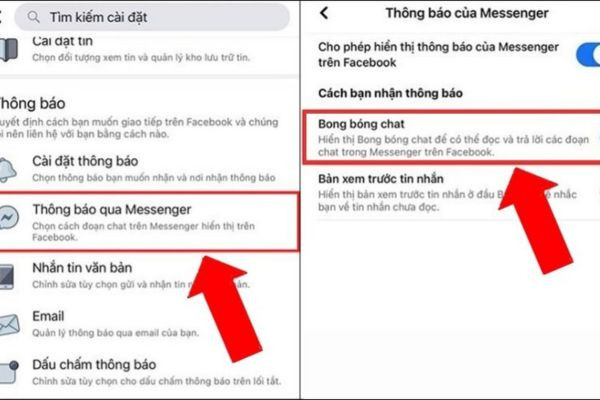 Cách mở bong bóng chat Messenger iPhone iOS 17 bước 2 Cách mở bong bóng chat Messenger iPhone iOS 17 bước 2
