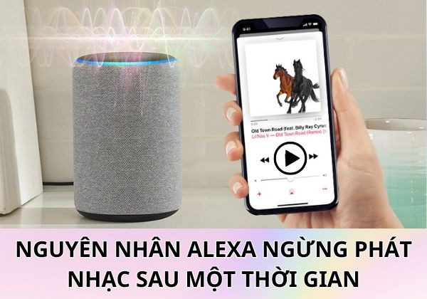 Nguyên nhân khiến Alexa ngừng phát nhạc sau một thời gian&nbsp;