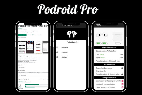 Phần mềm Podroid Pro