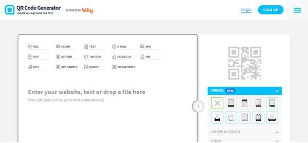 QR Code Generator - Website tạo mã QR uy tín