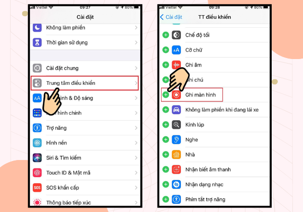 Cách sử dụng App quay màn hình iPhone có âm thanh B2