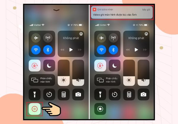 Cách sử dụng App quay màn hình iPhone có âm thanh B5