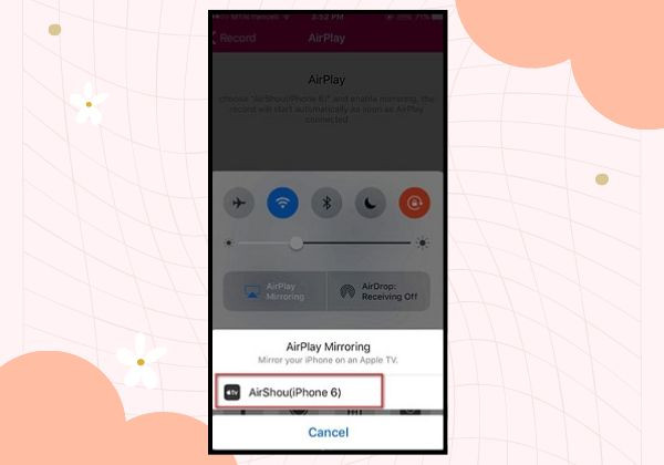Cách sử dụng App quay màn hình iPhone AirShou B3