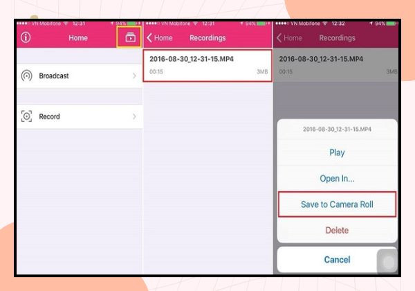 Cách sử dụng App quay màn hình iPhone AirShou B5