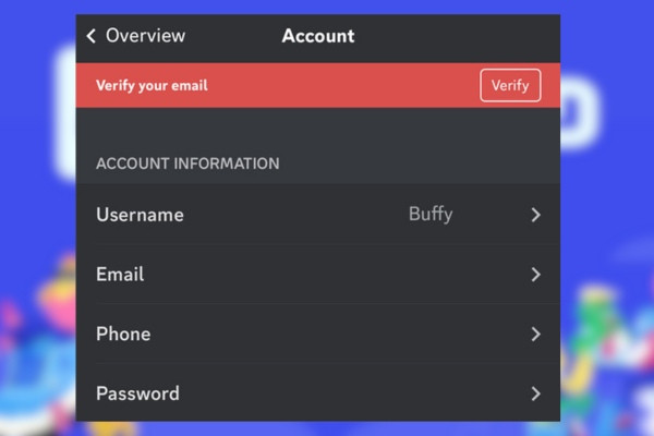 Cách xác minh Discord bằng email trên điện thoại B3 Cách xác minh Discord bằng email trên điện thoại B3
