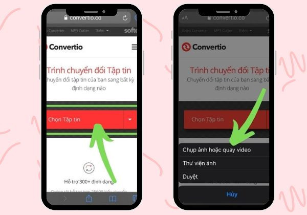 Cách chuyển đổi video TikTok làm nhạc chuông bằng app Convertio B2