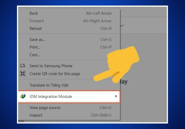 Sử dụng công cụ hỗ trợ IDM bước 5