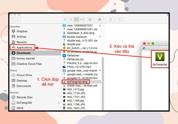 Sử dụng phần mềm GoTiengViet bước 2 Sử dụng phần mềm GoTiengViet bước 2