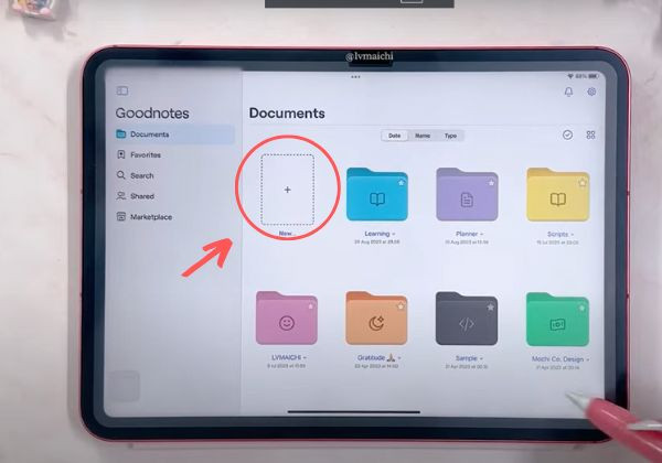 Sử dụng Goodnotes 6 trên iOS B2