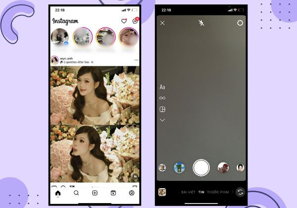 Sử dụng khung Polaroid vào ảnh Str IG bước 1 Sử dụng khung Polaroid vào ảnh Str IG bước 1