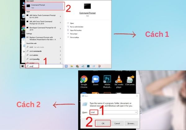 Sử dụng máy tính Windows B1