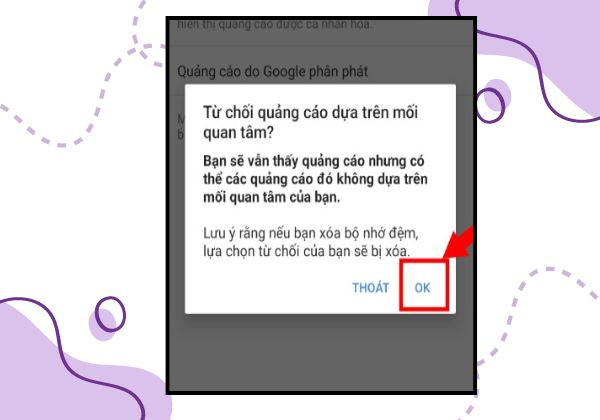 Sử dụng phần Cài đặt bước 5
