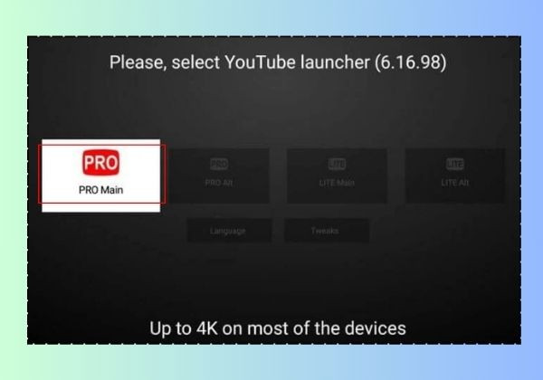 Sử dụng phần mềm Smart Youtube TV để chặn quảng cáo trên Tivi bước 3 Sử dụng phần mềm Smart Youtube TV để chặn quảng cáo trên Tivi bước 3