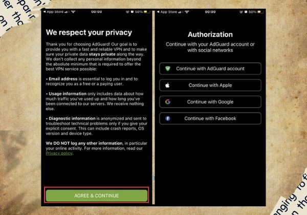 Sử dụng VPN thay đổi ngôn ngữ tiktok bước 2