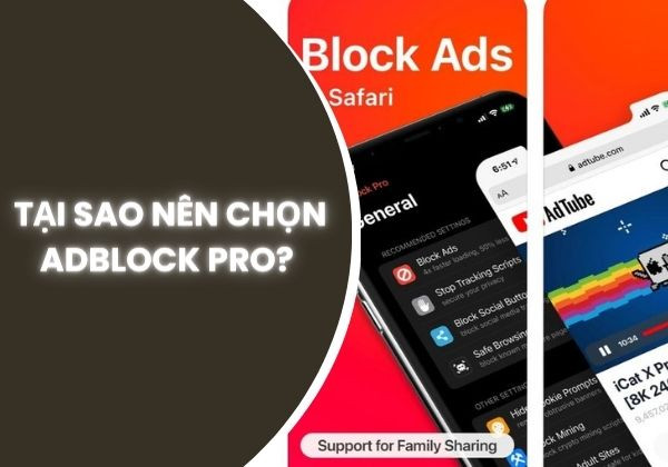 Tại sao nên chọn AdBlock Pro