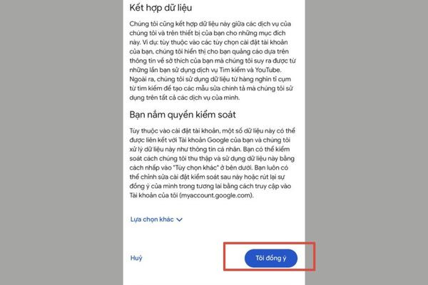 Tạo tài khoản Email mới trên điện thoại bằng trình duyệt web bước 6 Tạo tài khoản Email mới trên điện thoại bằng trình duyệt web bước 6