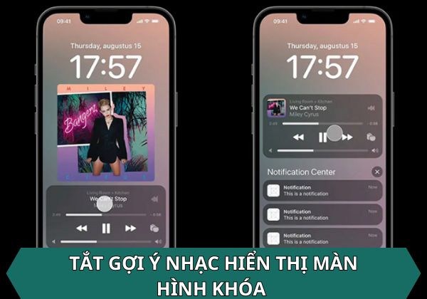 Cách tắt gợi ý nhạc hiển thị màn hình khóa cực đơn giản Cách tắt gợi ý nhạc hiển thị màn hình khóa cực đơn giản