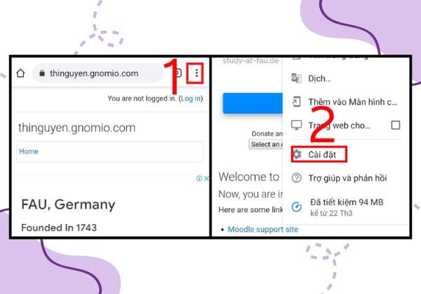 Tắt Pop-up và tin Quảng cáo tại Chrome bước 1