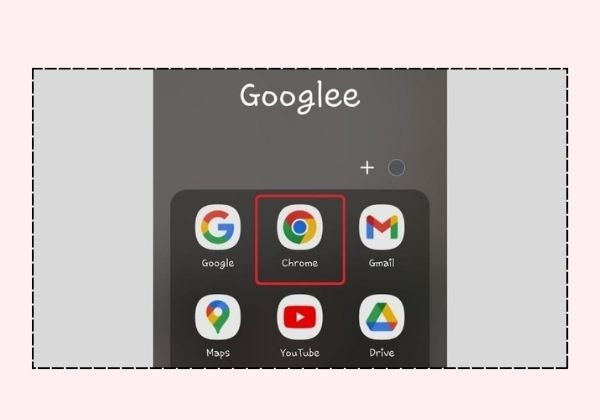 Tắt quảng cáo trên trình duyệt Chrome điện thoại Samsung bước 1