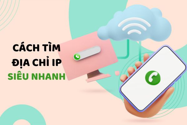 tìm địa chỉ IP
