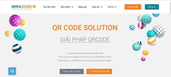Trang web qrcode-solution.com