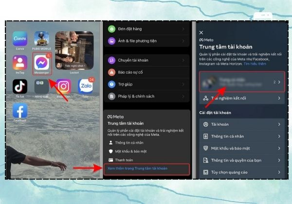 Trên điện thoại iOS&nbsp;B1