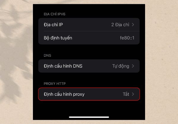 Tùy chỉnh cấu hình của wifi bước 2