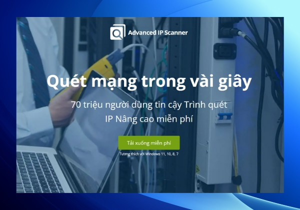 Kiểm tra nhanh địa chỉ IP thông qua Angry IP Scanner