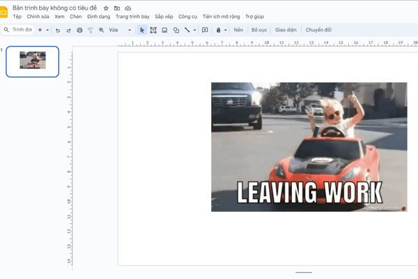 Ưu điểm khi chèn GIF vào Google Slides