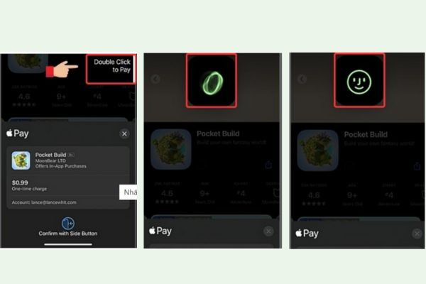 Xác nhận giao dịch Apple Pay