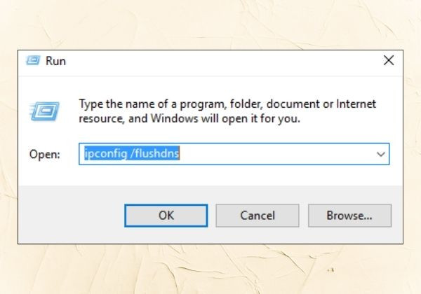 Xoá bộ nhớ đệm DNS bước 3 Xoá bộ nhớ đệm DNS bước 3
