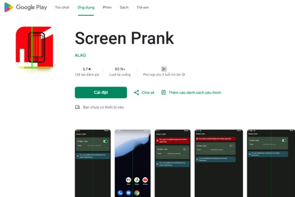 App Screen Prank App Screen Prank