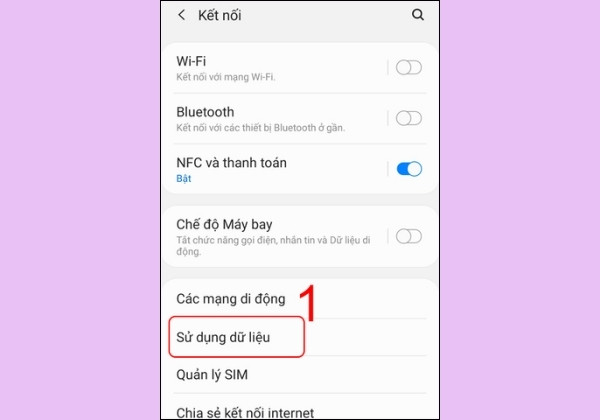 Bật tắt nhanh 3G cho Android