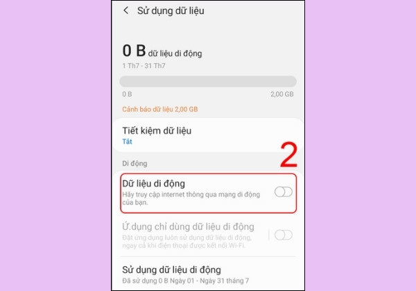 Bật tắt nhanh 3G cho Android
