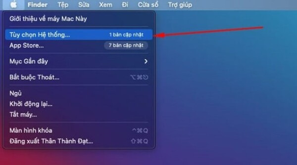 Cách cập nhật MacBook