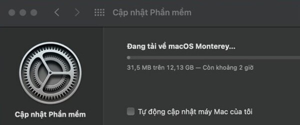 Cách cập nhật MacBook