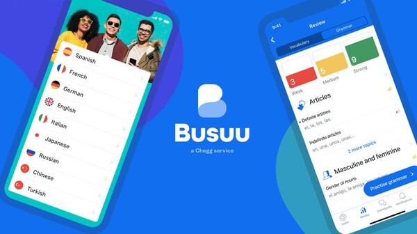 App giáo dục Busuu