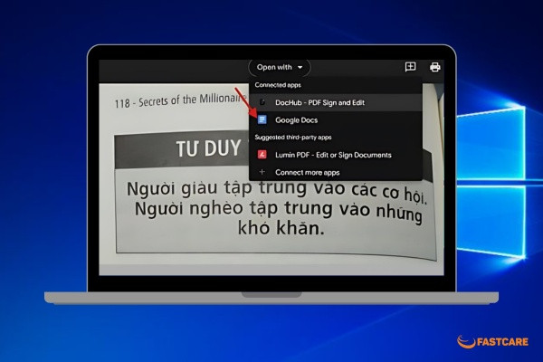 Cách lấy chữ từ ảnh