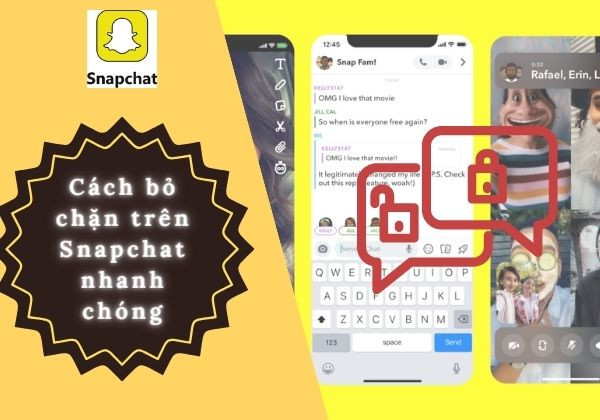 Cách chặn trên Snapchat