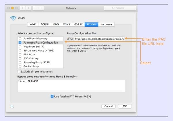 Cài đặt Proxy cho máy tính