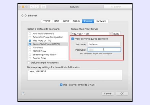 Cài đặt Proxy cho máy tính