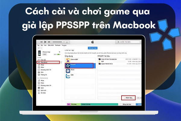 Giả lập PPSSPP iOS
