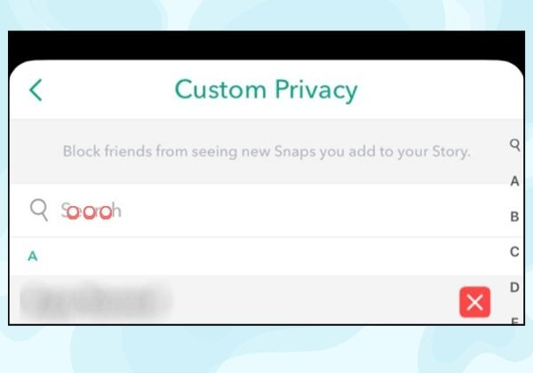 Cách chặn trên Snapchat