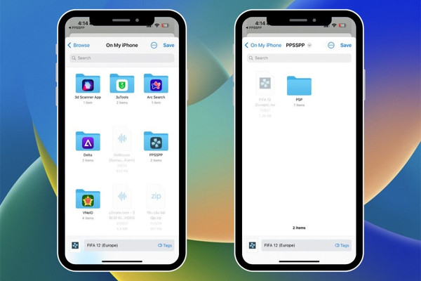 Giả lập PPSSPP iOS
